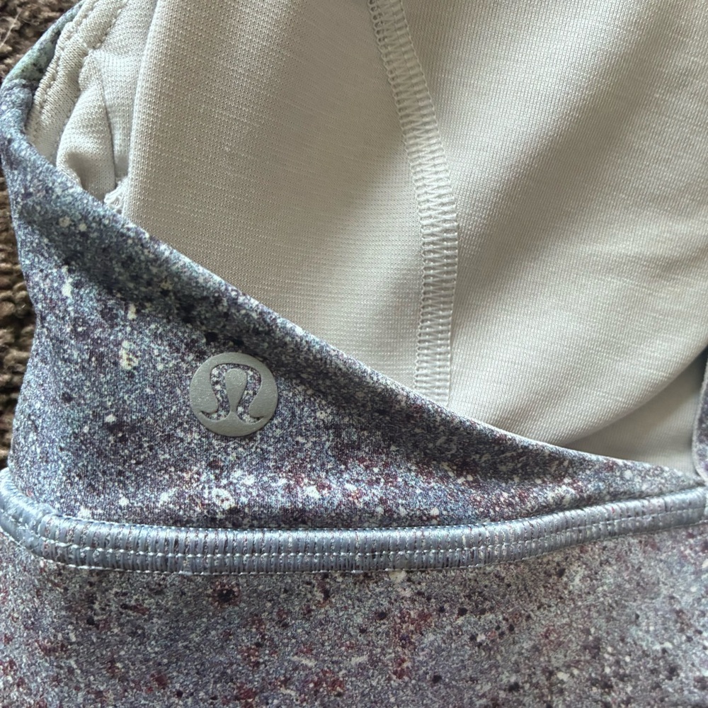 Lululemon Fast & Free Sports Bra (Nulux), Summer Haze Multi, Size 8 - Picture 3 of 4